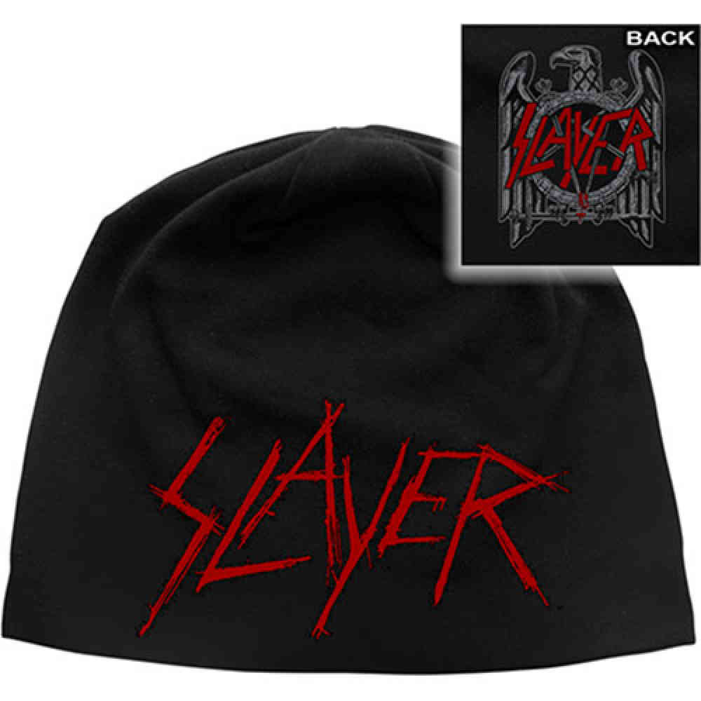 Slayer - Eagle Beanie Muts - Zwart